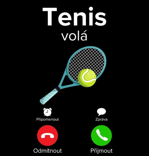 Obrázek produktu Dámské tričko Tenis volá Phone Call