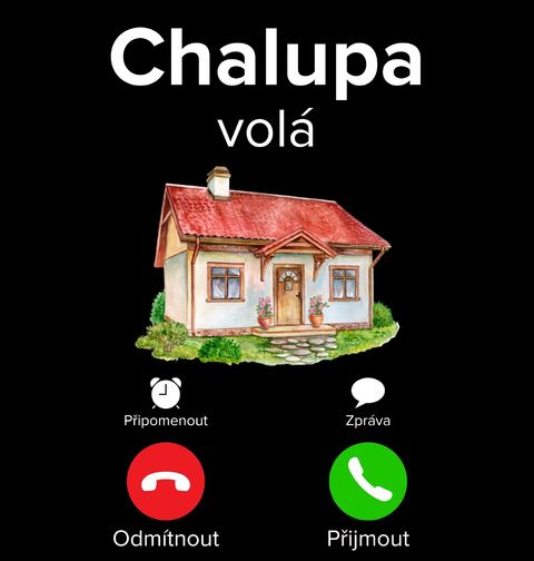 Obrázek produktu Pánské tričko Chalupa volá Phone Call