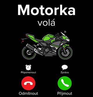 Obrázek 2 produktu Pánské tričko Motorka volá Phone Call