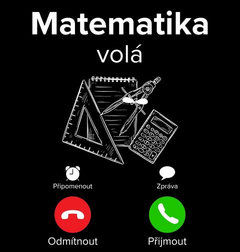 Obrázek produktu Dámské tričko Matematika volá Phone Call