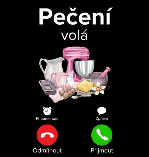 Obrázek produktu Dámské tričko Pečení volá Phone Call