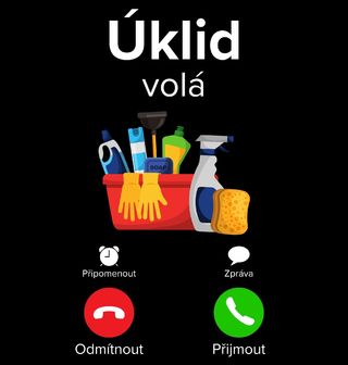 Obrázek 2 produktu Pánské tričko Úklid volá Phone Call