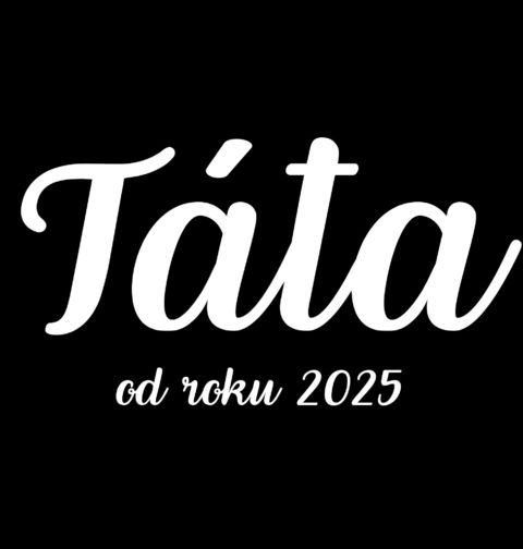 Obrázek produktu Pánské tričko Táta od roku 2025