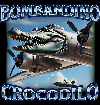 Obrázek 2 produktu Pánské tričko Bitevní Bombardino Crocodilo