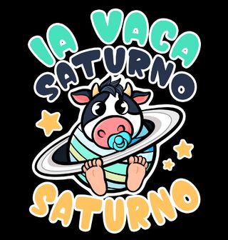 Obrázek 2 produktu Dětské tričko Kráva s dudlíkem La Vaca Saturno Saturno