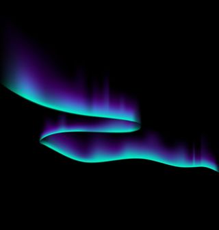 Obrázek 2 produktu Dámské tričko Polární Záře Aurora Borealis