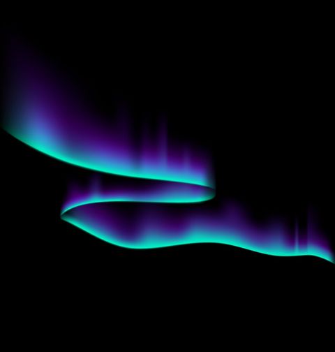 Obrázek produktu Dámské tričko Polární Záře Aurora Borealis