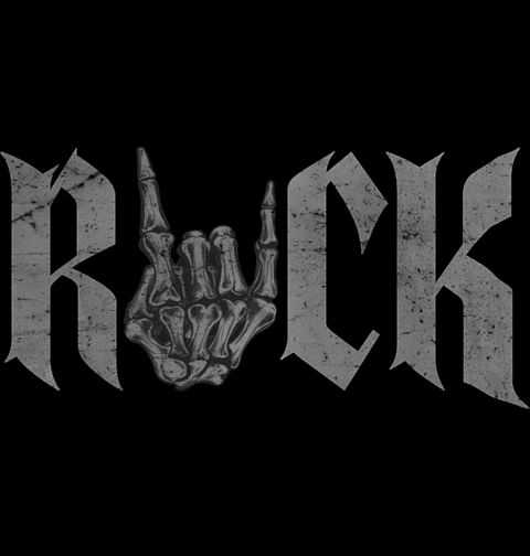 Obrázek produktu Dámské tričko Temný Rock and Roll