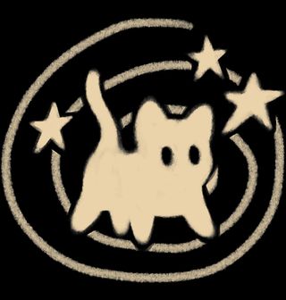 Obrázek 2 produktu Pánské tričko Kočičí spirála Y2K Galaxy Panic Cat