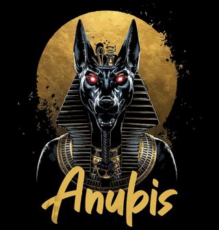 Obrázek 2 produktu Pánské tričko Bůh Podsvětí Anubis