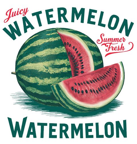Obrázek produktu Dámské tričko Letní Meloun Juicy Watermelon Summer Fresh