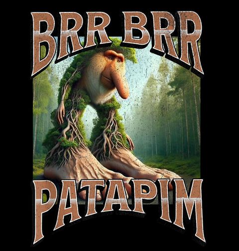 Obrázek produktu Pánské tričko Vintage Brr Brr Patapim