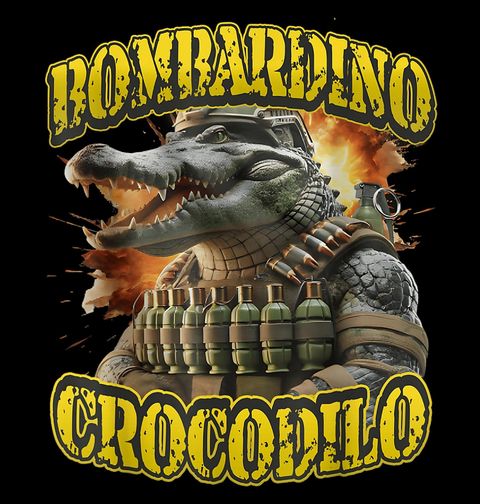 Obrázek produktu Pánské tričko Výsadkář z Bažin Bombardino Crocodilo