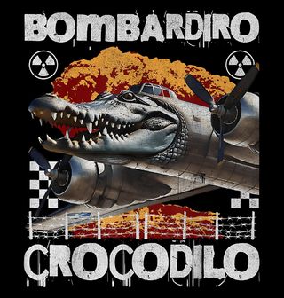 Obrázek 2 produktu Dětské tričko Válečný Bombardino Crocodilo