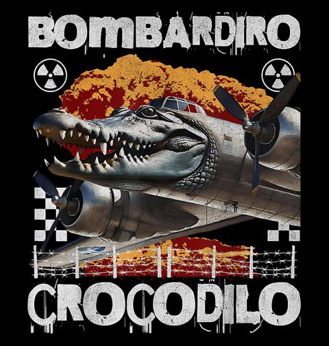Obrázek produktu Dětské tričko Válečný Bombardino Crocodilo