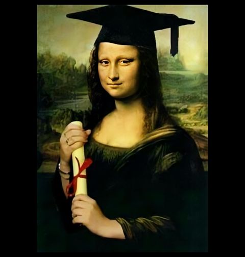 Obrázek produktu Pánské tričko Mona Lisa na Promoci