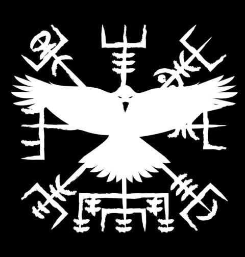 Obrázek produktu Pánské tričko Havraní Strážce Vegvísiru