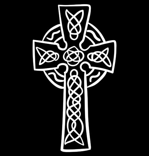 Obrázek produktu Dámské tričko Keltský Kříž Celtic Cross