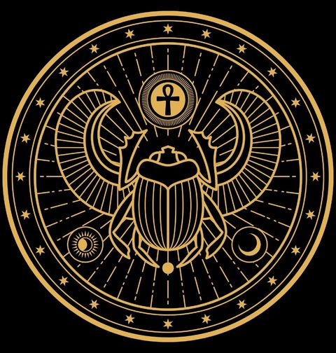 Obrázek produktu Pánské tričko Skarabeus Amulet života