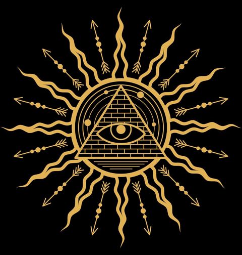 Obrázek produktu Pánské tričko Oko Prozřetelnosti Eye of Providence