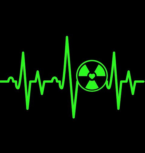Obrázek produktu Pánské tričko Radioaktivní Kardiogram
