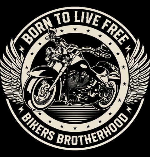 Obrázek produktu Pánské tričko Motorkář Zrozen pro Svobodu Born to Live Free
