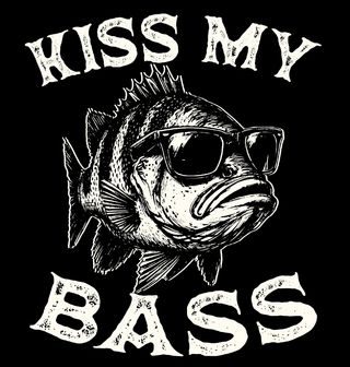 Obrázek 2 produktu Dámské tričko Drzý Okoun Kiss My Bass
