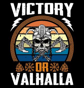 Obrázek 2 produktu Dámské tričko Vítězství nebo Valhalla Victory or Valhalla