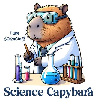 Obrázek 2 produktu Pánské tričko Kapybara Chemik Science Capybara 