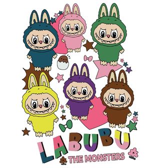 Obrázek 2 produktu Dámské tričko Labubu Monstra The Monsters