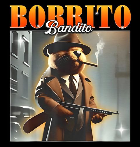 Obrázek produktu Dámské tričko Bobr Mafián Bobrito Bandito