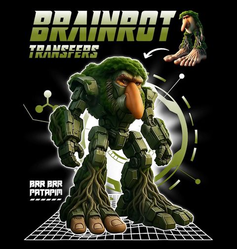 Obrázek produktu Dětské tričko Transformer Brr Brr Patapim