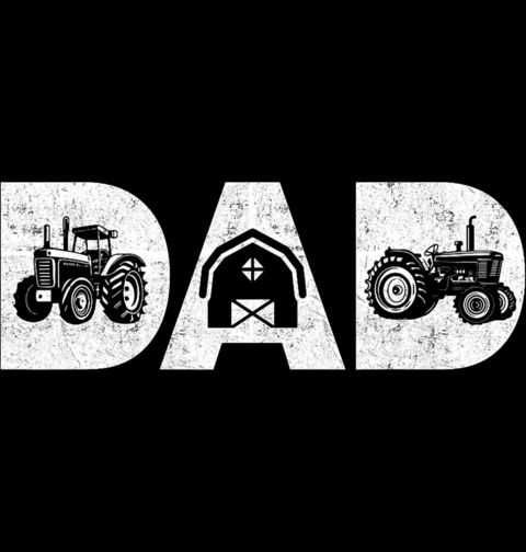 Obrázek produktu Pánské tričko Táta Farmář DAD