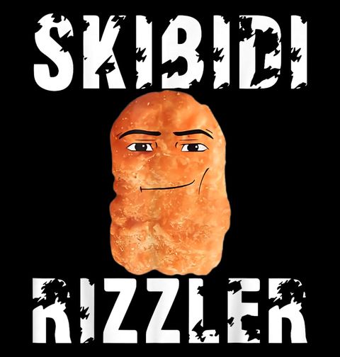 Obrázek produktu Pánské tričko Skibidi Rizzler Nugetka