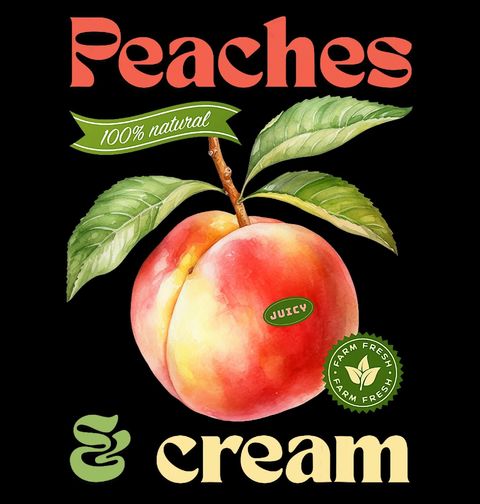 Obrázek produktu Pánské tričko Broskve a smetana Peaches & Cream