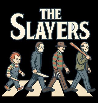 Obrázek 2 produktu Dámské tričko Zabijáci The Slayers Beatles Abbey Road