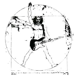 Obrázek 2 produktu Pánské tričko Vitruviánský kytarista (Velikost: M)