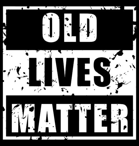 Obrázek produktu Pánské tričko Na životech seniorů záleží Old Lives Matter