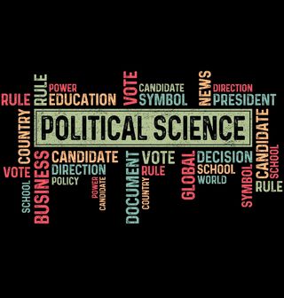 Obrázek 2 produktu Pánské tričko Politologie Political Science