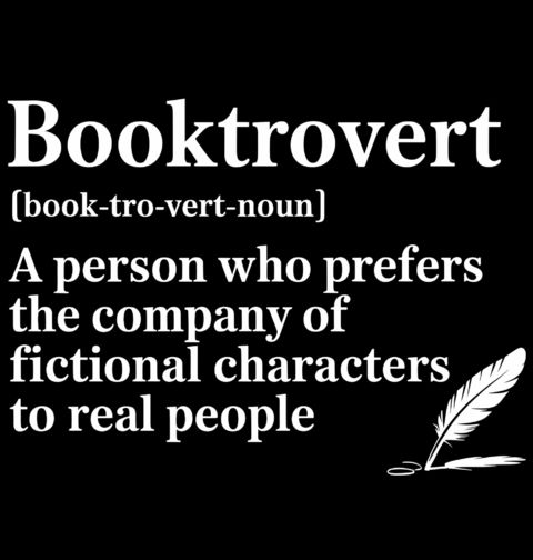 Obrázek produktu Dámské tričko Knižní introvert Booktrovert