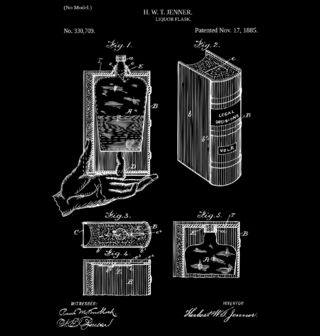 Obrázek 2 produktu Dámské tričko Skrytá placatka Patent H. W. T. Jennera