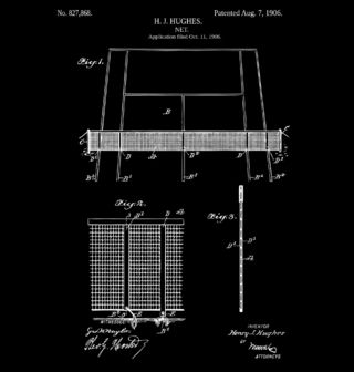 Obrázek 2 produktu Dětské tričko Tenisová Síť Patent H. J. Hughes