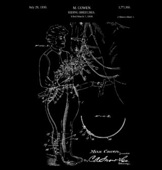 Obrázek 2 produktu Dámské tričko Jezdecké kalhoty Rajtky Patent M. Cowen