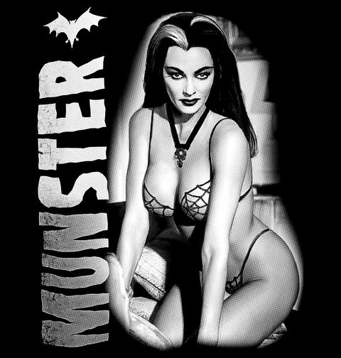Obrázek produktu Dámské tričko Svůdná Lily Munster