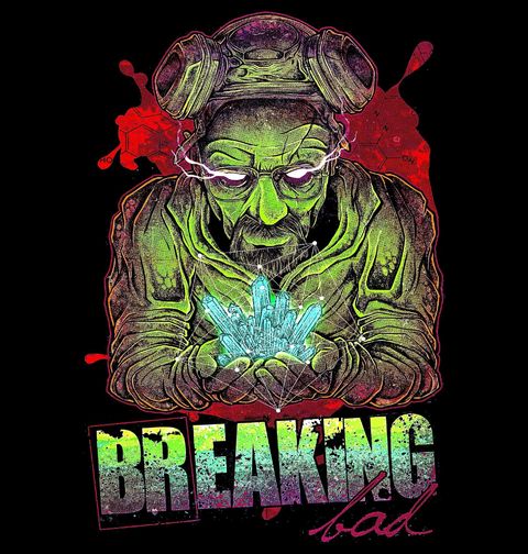 Obrázek produktu Pánské tričko Krystalový král Heisenberg Breaking Bad