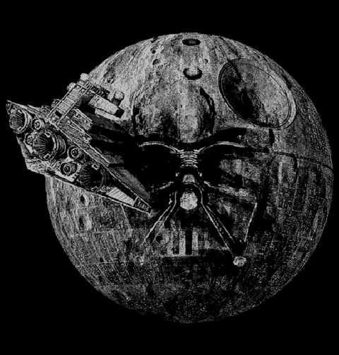 Obrázek produktu Pánské tričko Hvězda Smrti Darth Vader