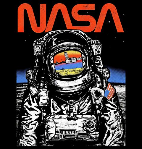 Obrázek produktu Pánské tričko Astronaut NASA