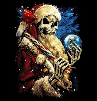 Obrázek 2 produktu Dámské tričko Santa se Sekerou Krvavé Vánoce