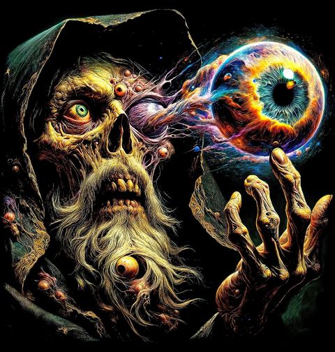 Obrázek produktu Dámské tričko Magické Oko Čaroděje