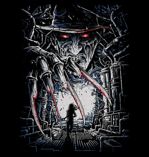 Obrázek produktu Pánské tričko Vražedný Freddy Krueger